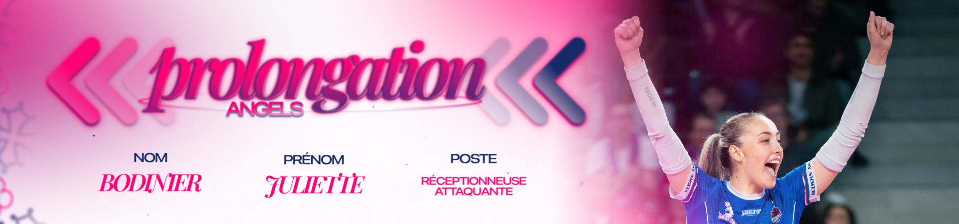 MERCATO : JULIETTE PROLONGE L'AVENTURE EN ROSE ET BLEUE