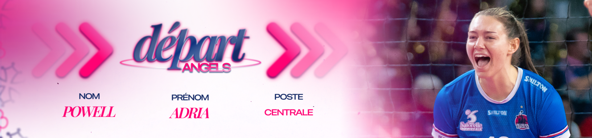 MERCATO : ADRIA POWELL NE SERA PLUS BITERROISE