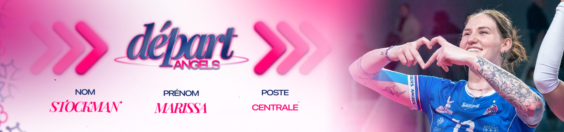 MERCATO : MARISSA STOCKMAN QUITTE LES ANGELS