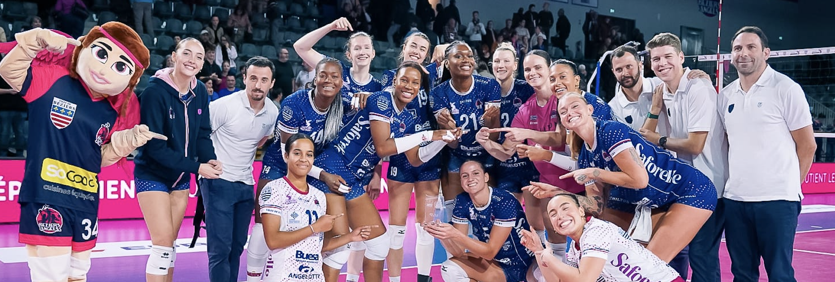 BÉZIERS ENCHAÎNE À LA MAISON AVANT PARIS