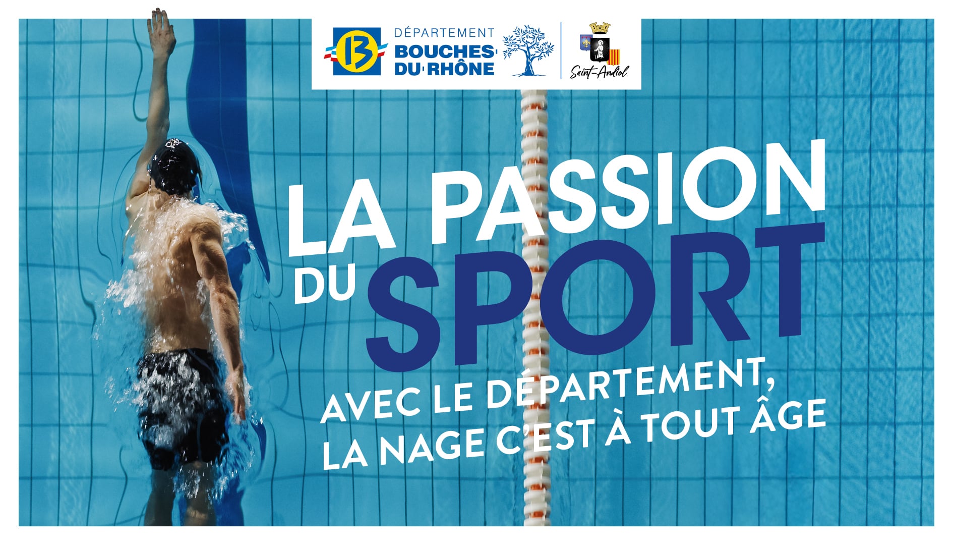 Avec le Département, la nage c'est à tout âge !