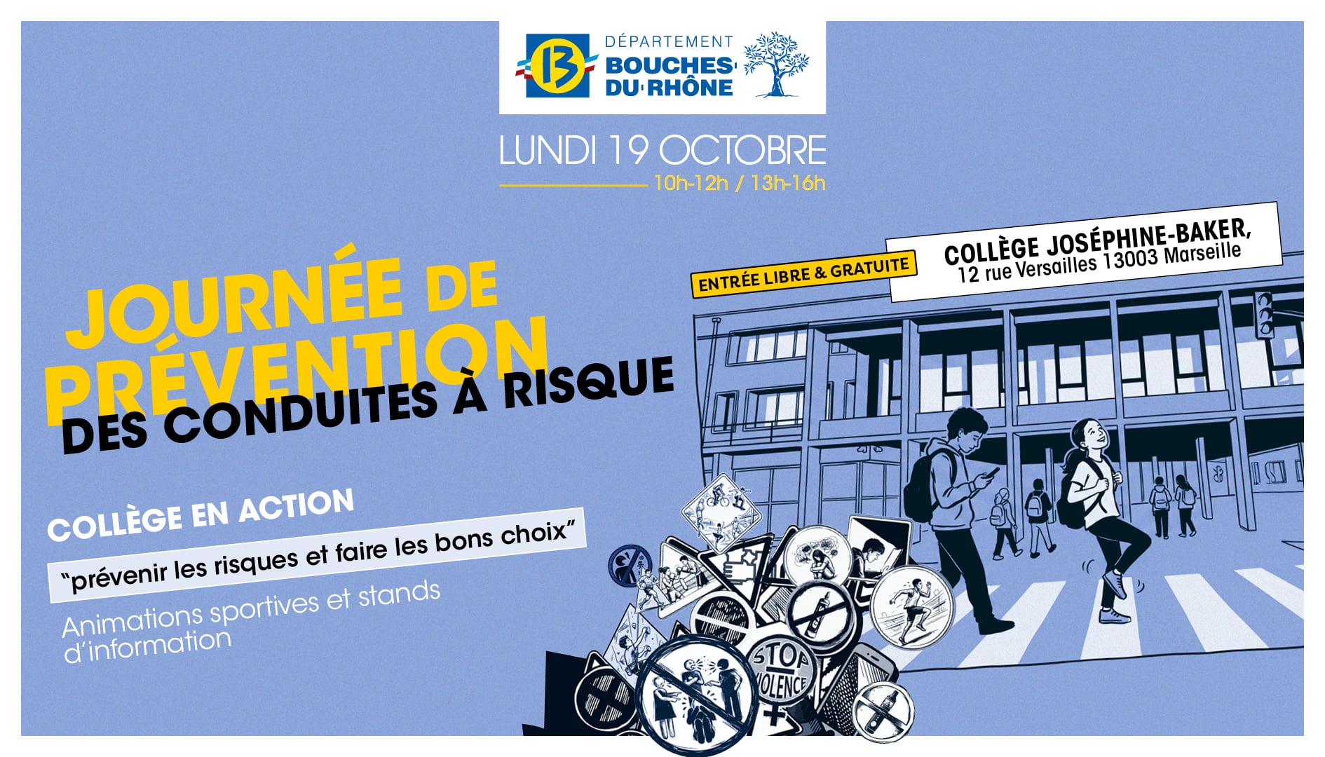 PRÉVENTION DES CONDUITES À RISQUE : UNE JOURNÉE POUR S'INFORMER ET ÉCHANGER