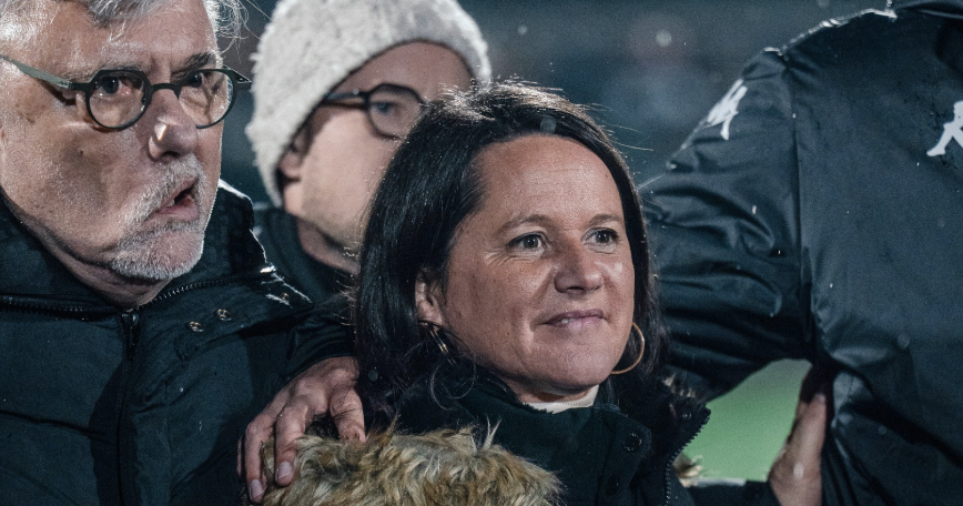 Madame la Maire à Laporte !