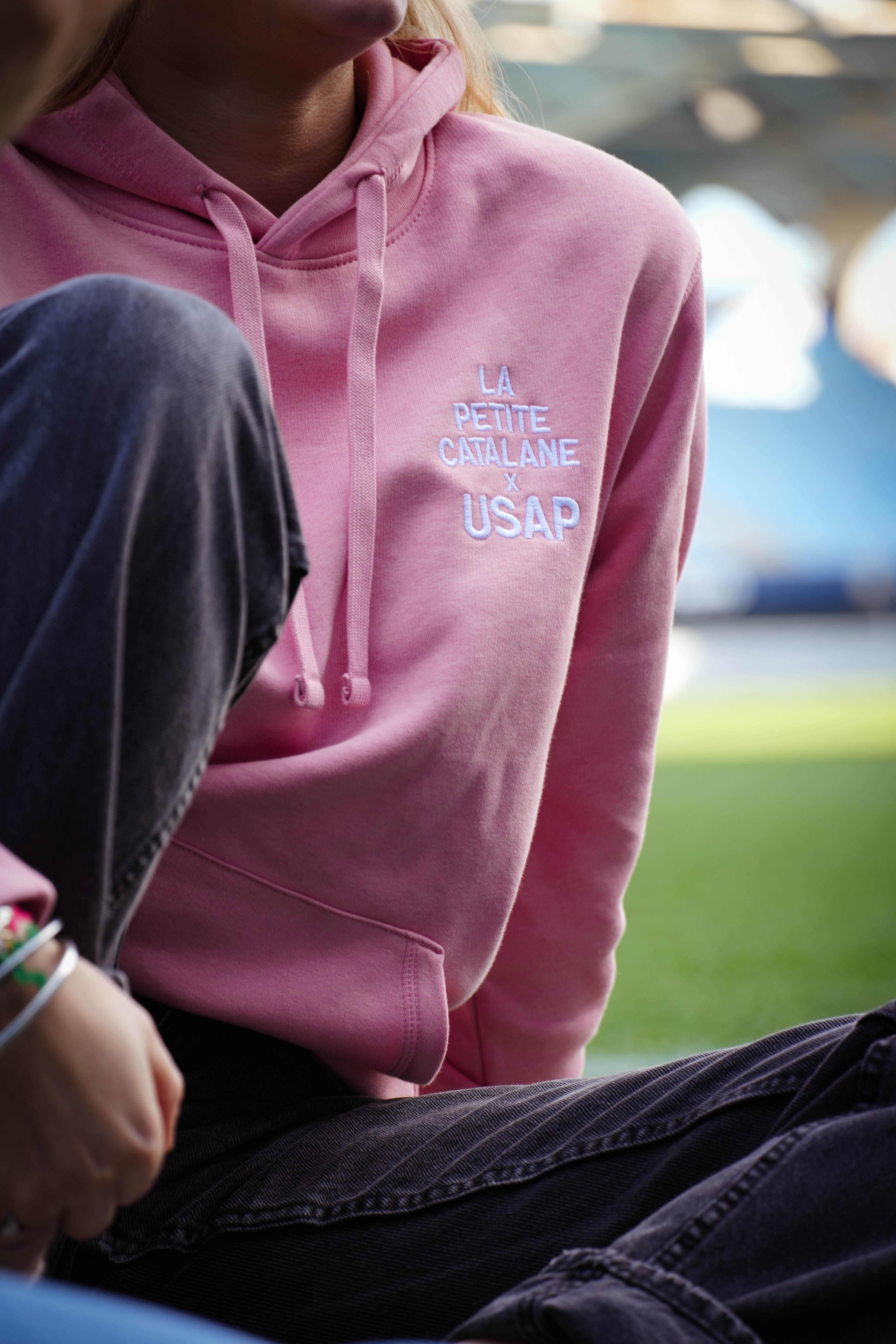 Sweat à capuche USAP x La Petite Catalane