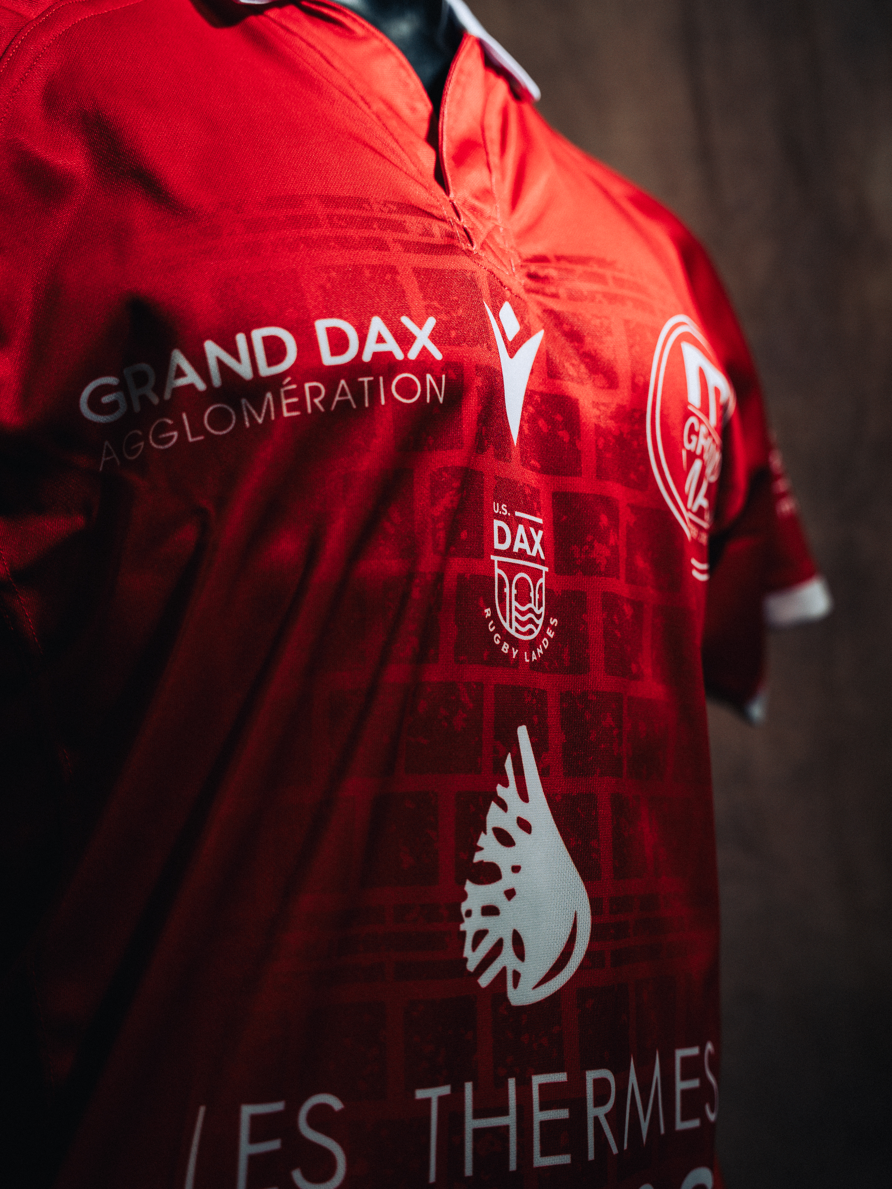 Replica Domicile Rouge 25-26 – US Dax Rugby