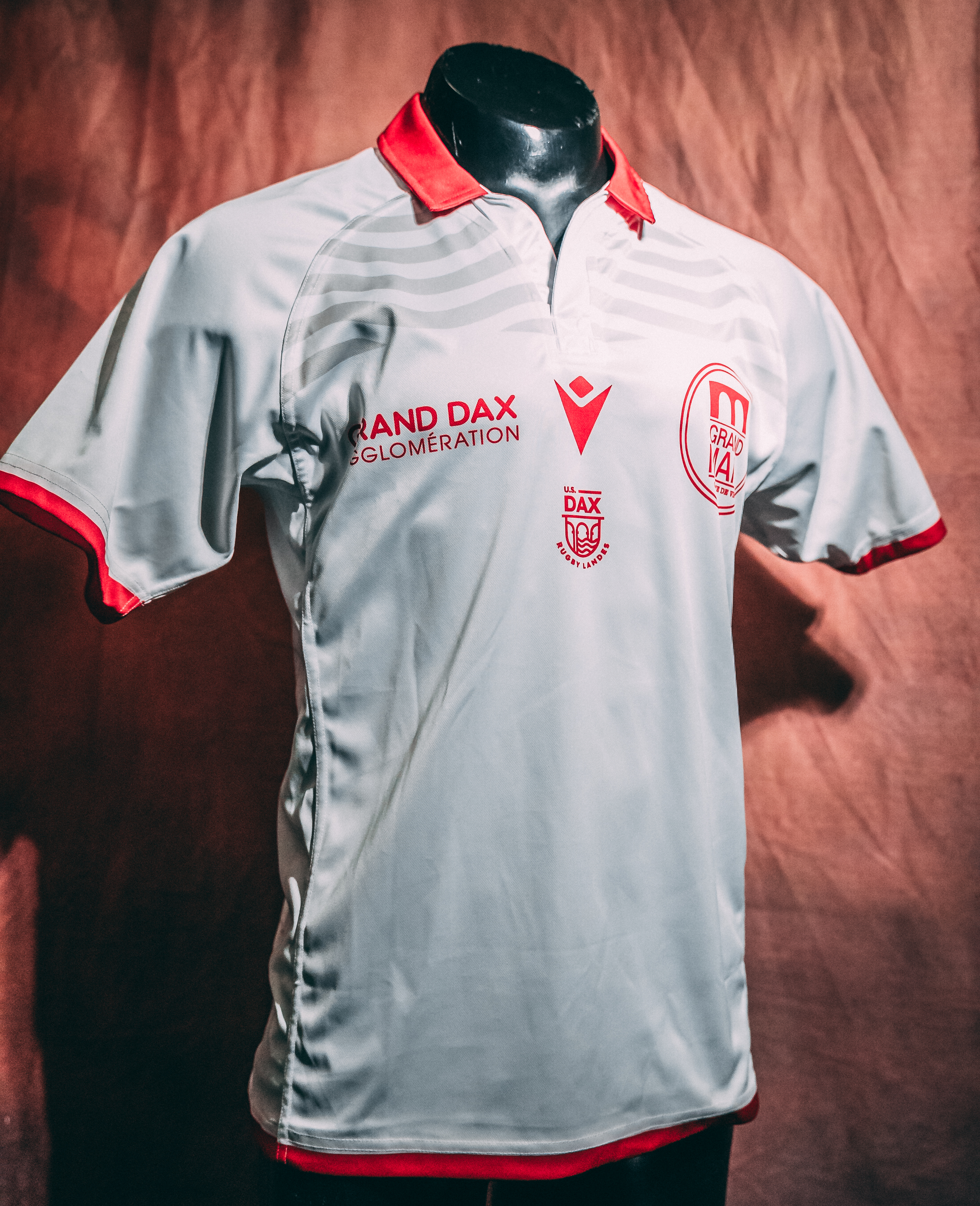 Replica Extérieur Blanc 25-26 – US Dax Rugby