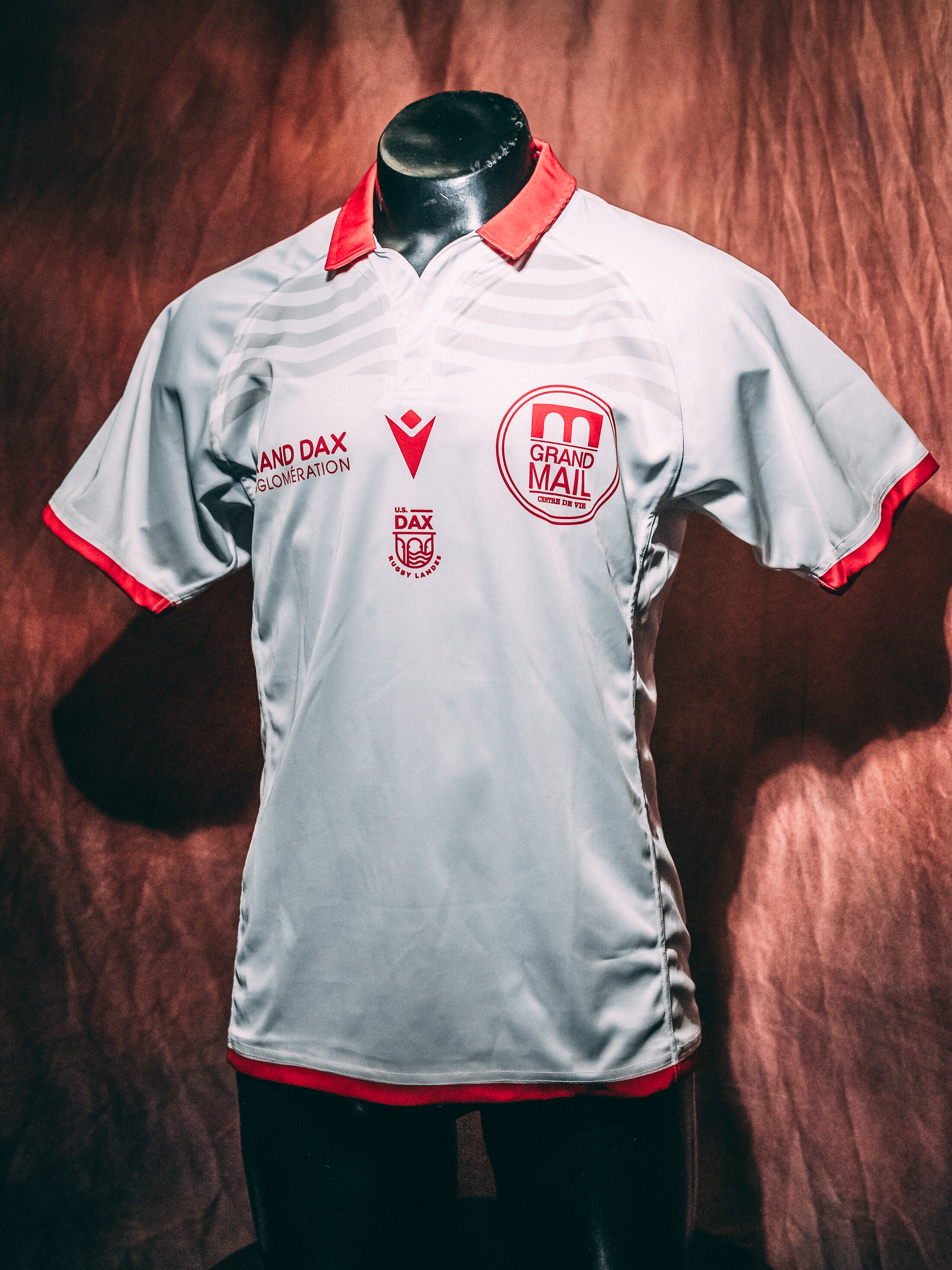 Replica Extérieur Blanc 25-26 – US Dax Rugby